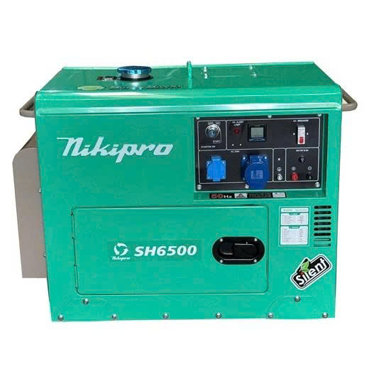 Máy Phát Điện Chạy Dầu 7KW Nikipro SH-6500