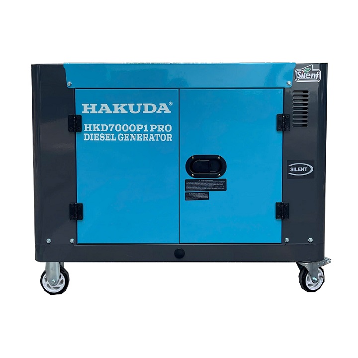 Máy Phát Điện Chạy Dầu 7KW HAKUDA HKD7000P1PRO Siêu Cách Âm