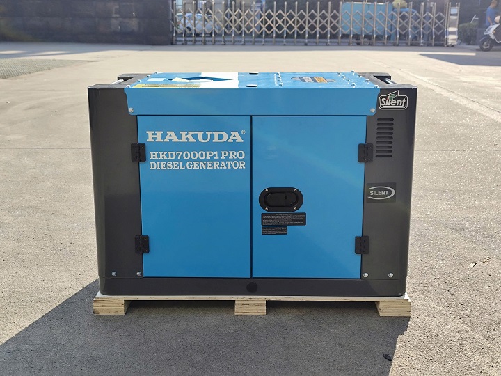 Máy Phát Điện Chạy Dầu 7KW HAKUDA HKD7000P1 PRO Siêu Cách Âm