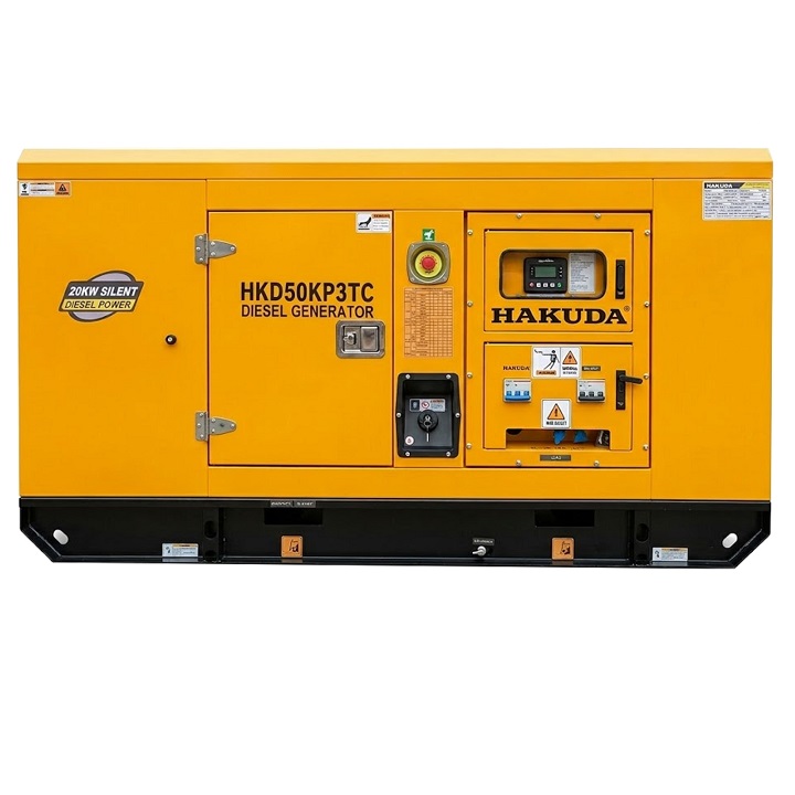 Máy Phát Điện Chạy Dầu Công Nghiệp Hakuda 62KVA