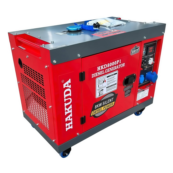 Máy phát điện chạy dầu HAKUDA 8KW HKD8000P1