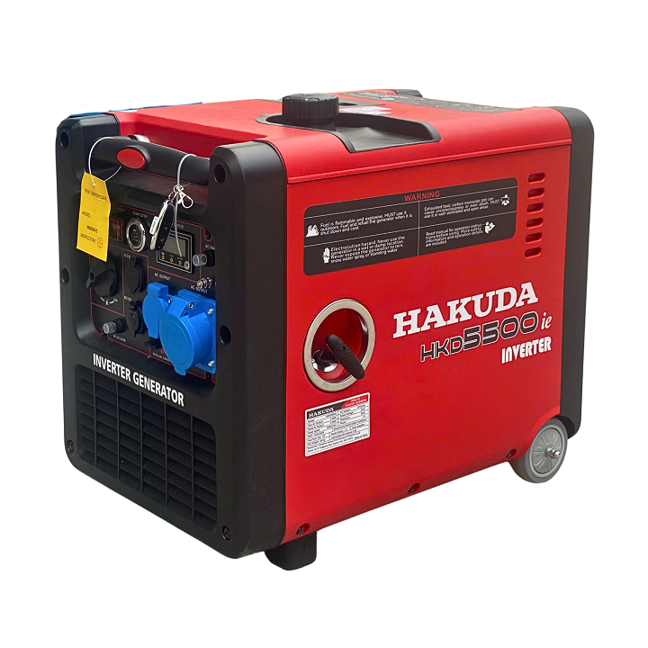 Máy Phát Điện Chạy Xăng Hakuda 5KW HKD5500IE Inverter Cách Âm