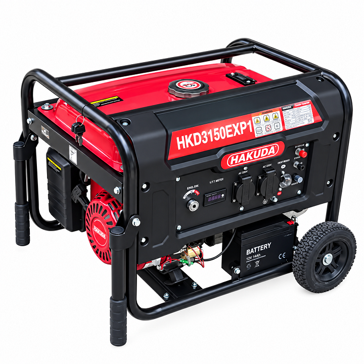 Máy Phát Điện Chạy Xăng Hakuda HKD3150EXP1 3KW