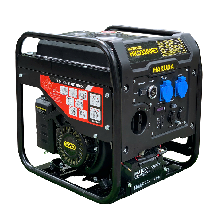 Máy Phát Điện Chạy Xăng Inverter Hakuda 3KW HKD3300IET