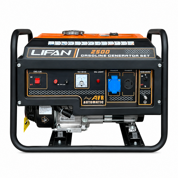 Máy Phát Điện Chạy Xăng Lifan LF2500 2Kw