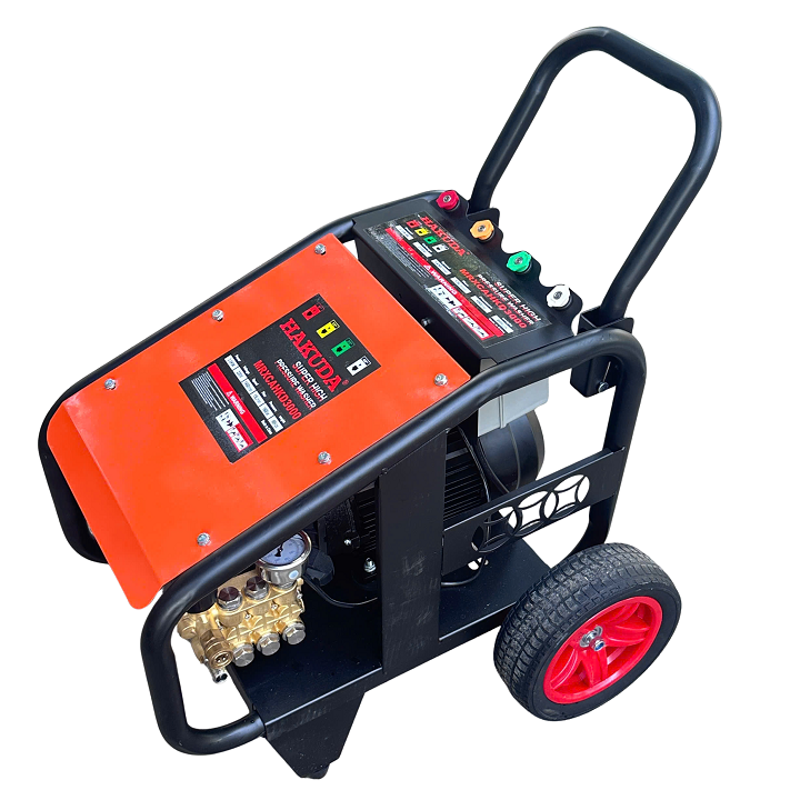 Máy Rửa Xe Cao Áp 3KW Hakuda MRXCAHKD3000