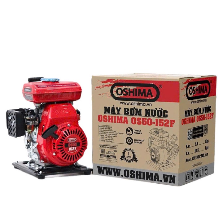 Máy Bơm Nước Chạy Xăng Oshima 4 Thì 2.5HP OS50-152F