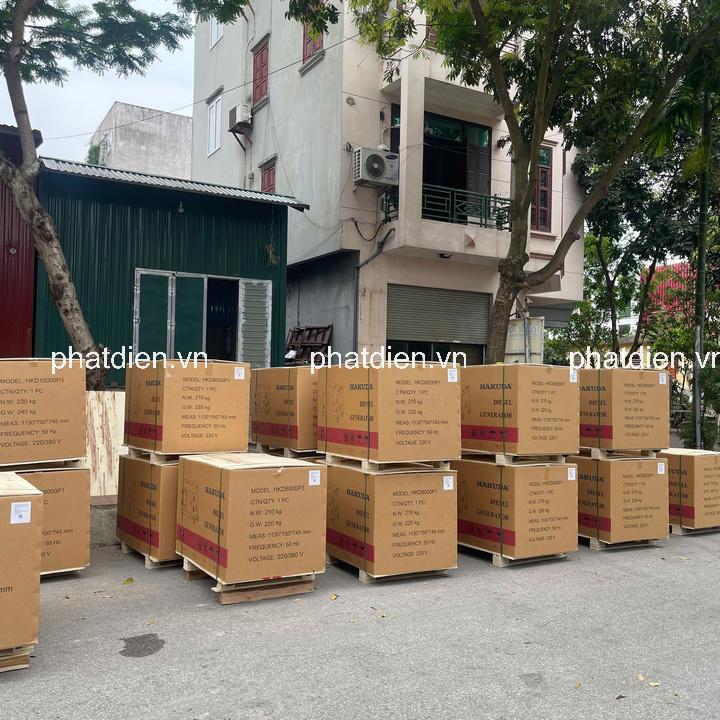 Máy phát điện chạy dầu 10KVA HAKUDA HKD8000P1