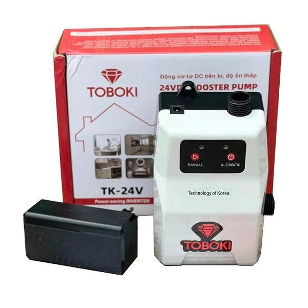 Máy Bơm Nước Tăng Áp Tự Động Toboki TK-24V 100W