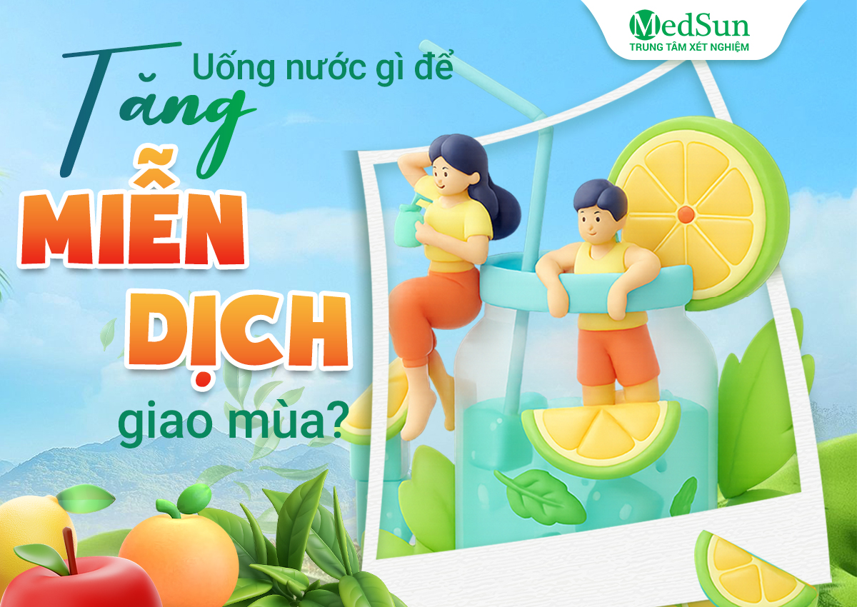 Uống nước gì để tăng cường miễn dịch khi giao mùa?