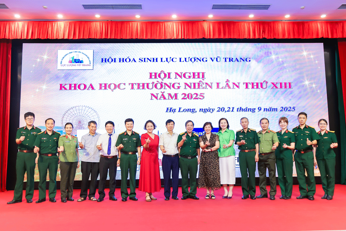 Hội nghị Khoa học Thường niên lần thứ XIII – Hóa sinh lực lượng vũ trang