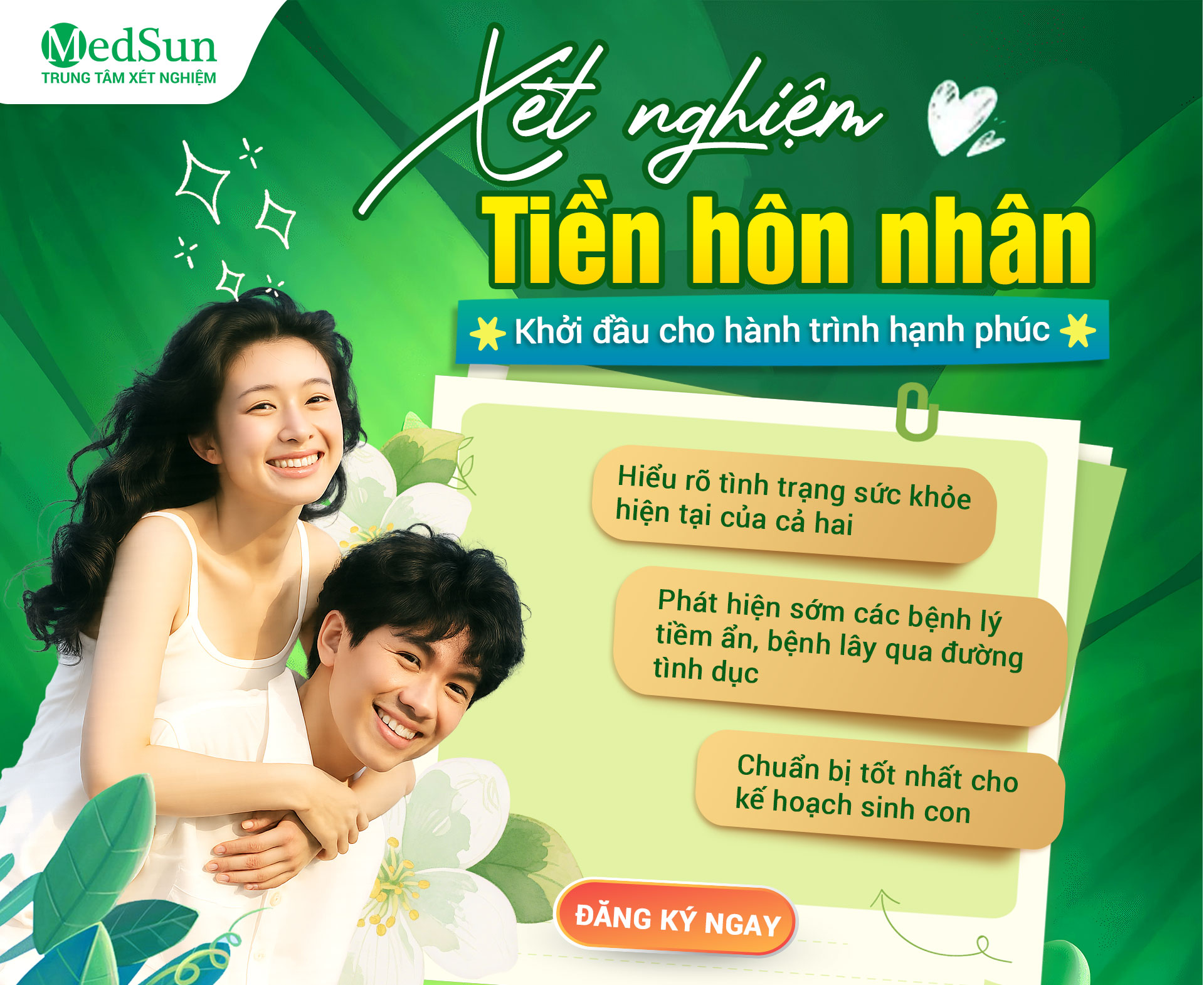 Cùng MedSun – Khởi đầu hành trình hạnh phúc gia đình