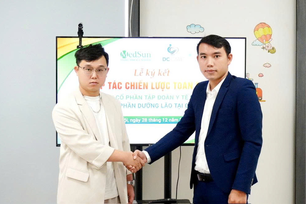 Lễ ký kết hợp tác chiến lược toàn diện giữa Tập đoàn Y tế MedSun và Công ty Cổ phần Dưỡng lão Tại gia DC CARE – Bước tiến mới trong chăm sóc sức khỏe người cao tuổi