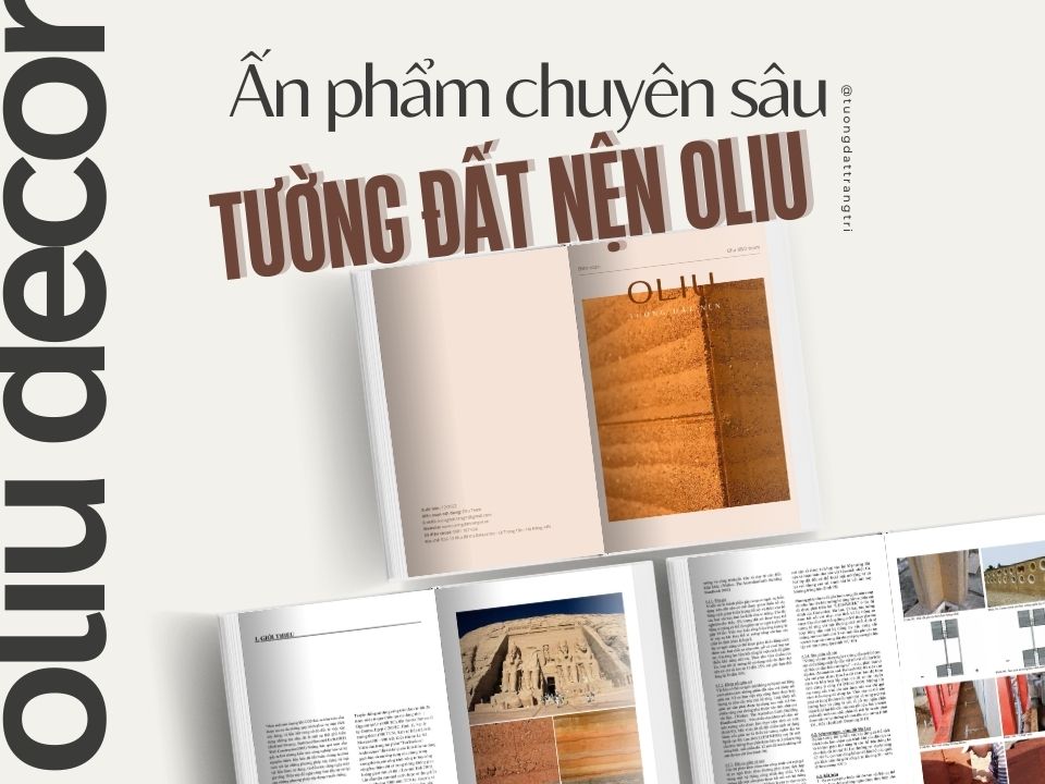 Ấn phẩm chuyên sâu Tường đất nện Oliu - Sức mạnh của tường đất nện