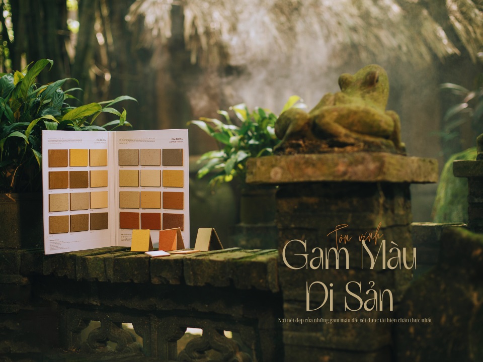 Gam màu di sản - Mang văn hóa và di sản vào không gian sống
