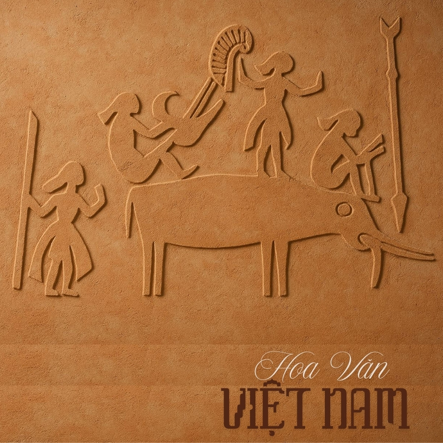 Tường hoa văn nổi từ vữa đất tự nhiên: Kiến tạo không gian di sản Việt