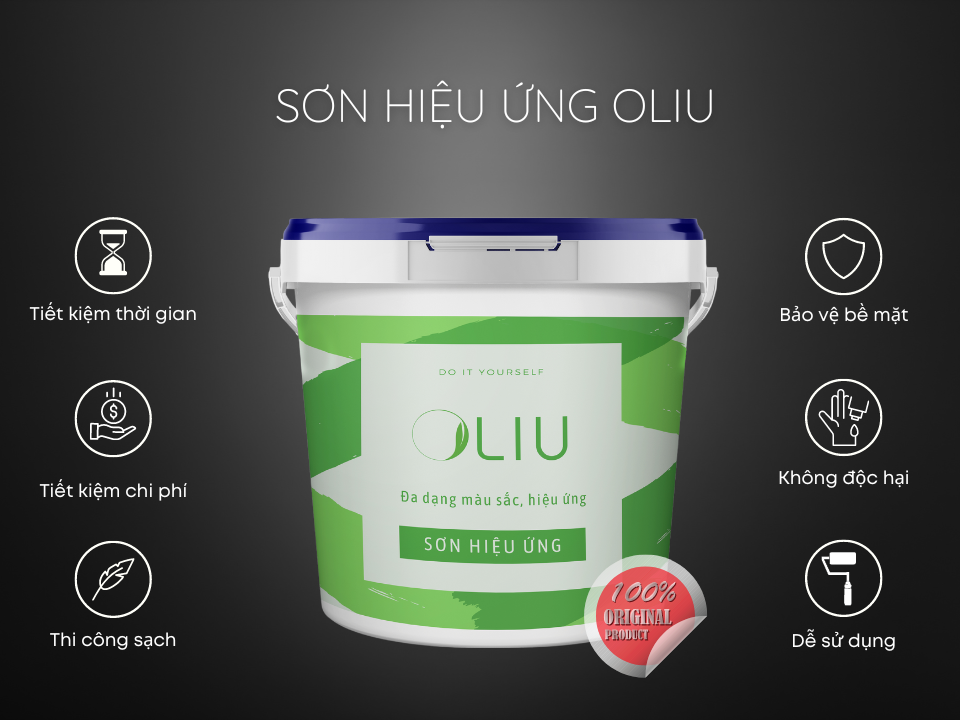 Sơn hiệu ứng Oliu
