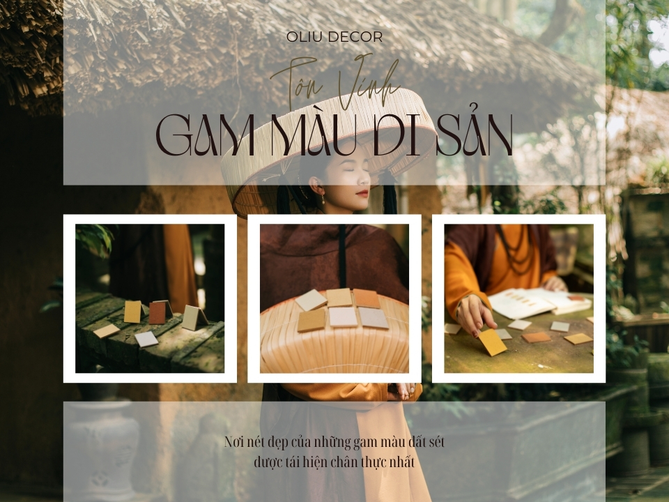 Gam màu di sản tái hiện lại vẻ đẹp của đất sét