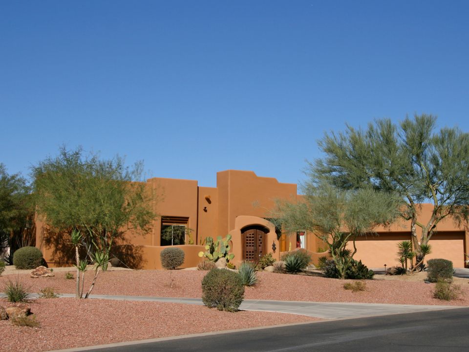 Ngôi nhà đất sét ở Arizona (Ảnh sưu tầm)