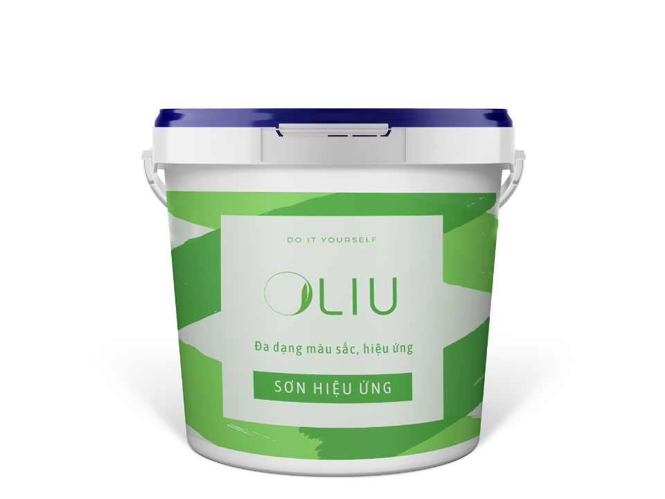 Sơn hiệu ứng Oliu lon 06kg