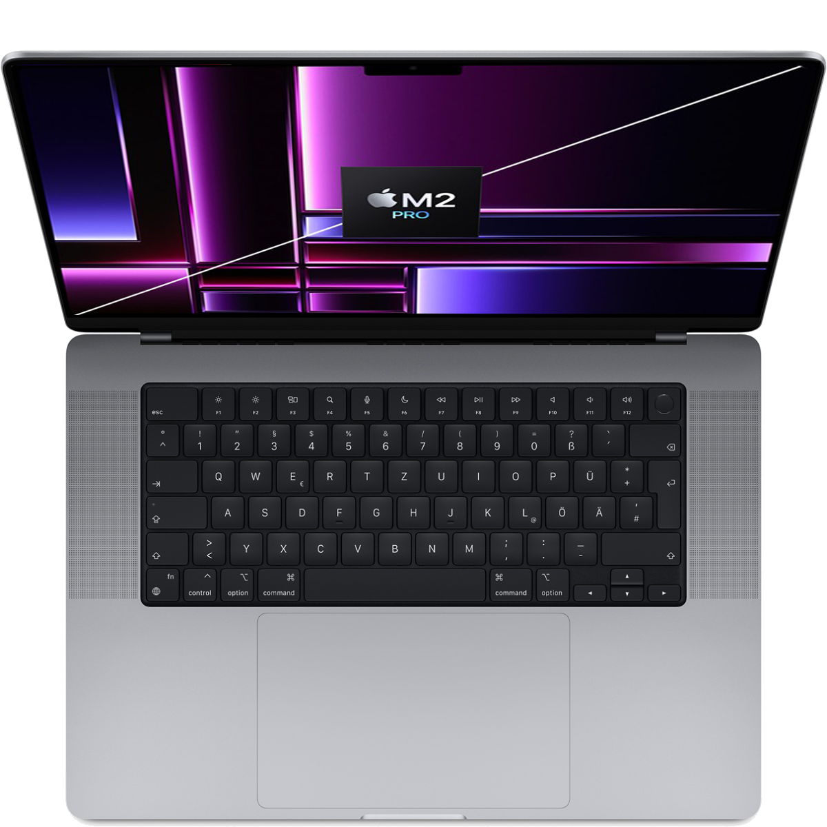 MacBook Pro 16 inch M2 Pro 12 CPU 19 GPU 16GB Ram 512Gb Likenew