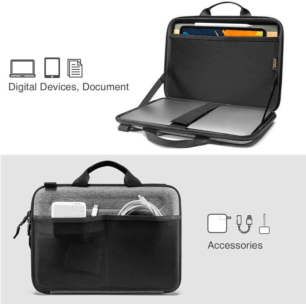 Túi đeo chéo chống va đập Tomtoc (usa) eva for macbook 13″14″ a25-c02g