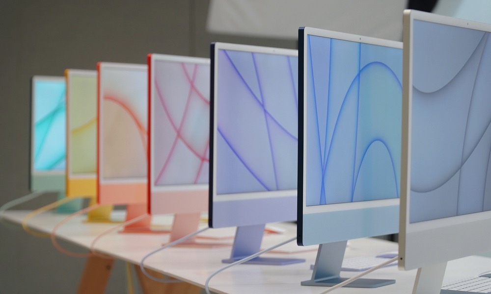 iMac 2021 24-inch 4K - 8GB / 512GB - Apple M1 / 8 Core CPU / 8 Core GPU 