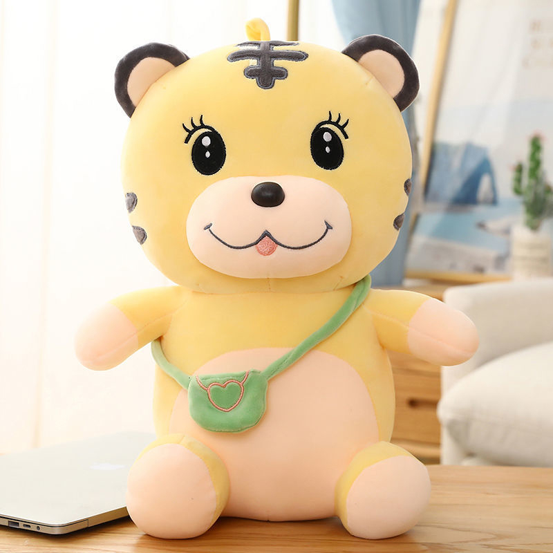 Thú nhồi bông hổ bông đeo túi