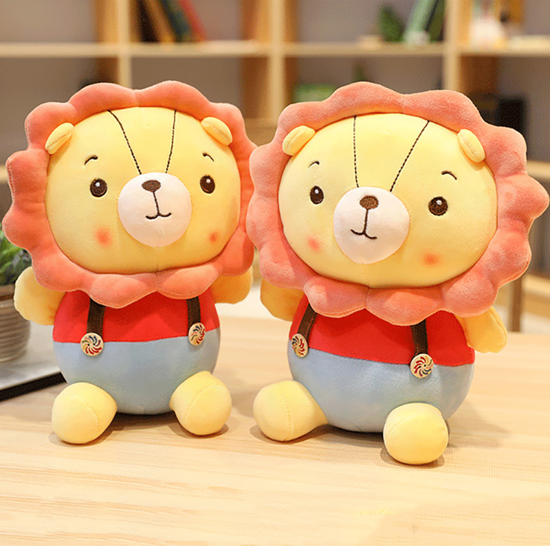 Thú nhồi bông sư tử đáng yêu