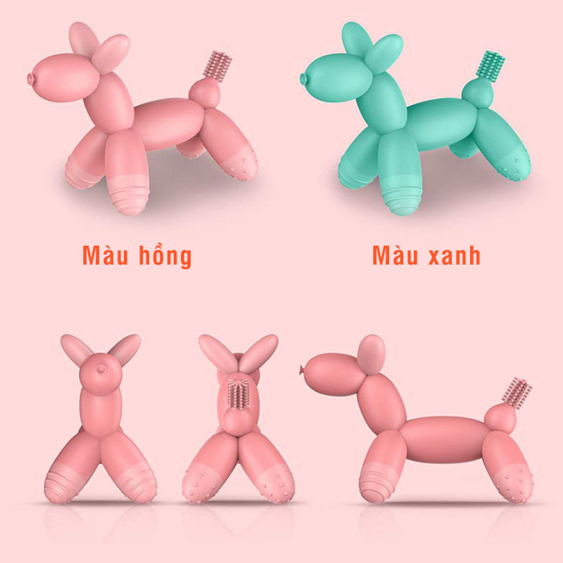 Gặm nướu cho bé silicon hình ngựa Ck Bebe