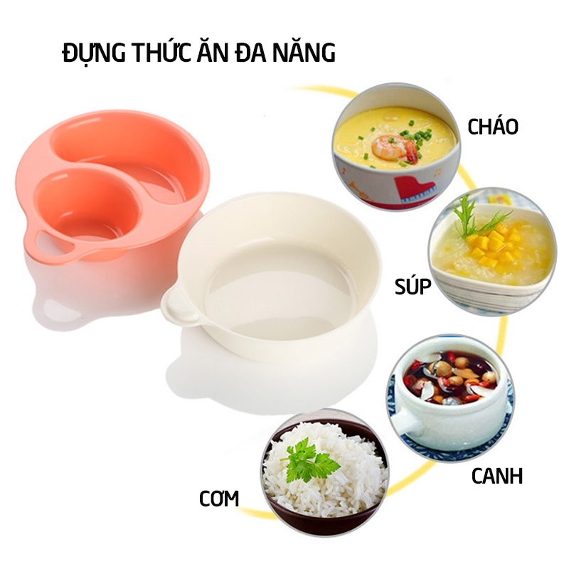 Bát ăn dặm chia ngăn Paku Inomata