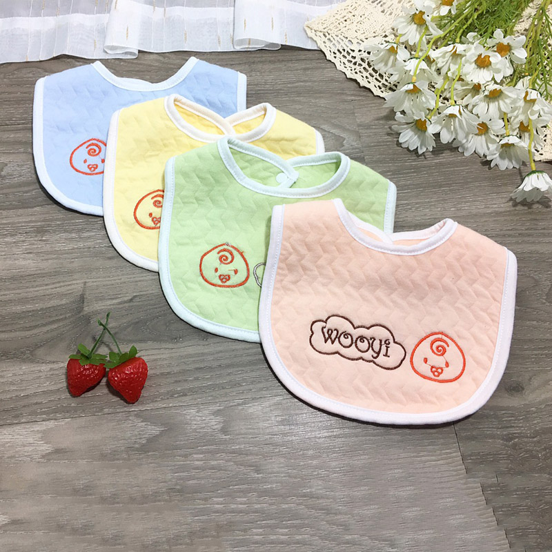 Set 2 yếm cho bé sợi tre Wooji
