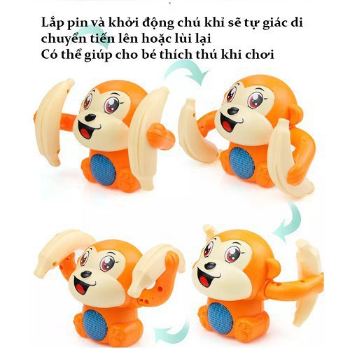 Đồ chơi khỉ nhào lộn phát nhạc