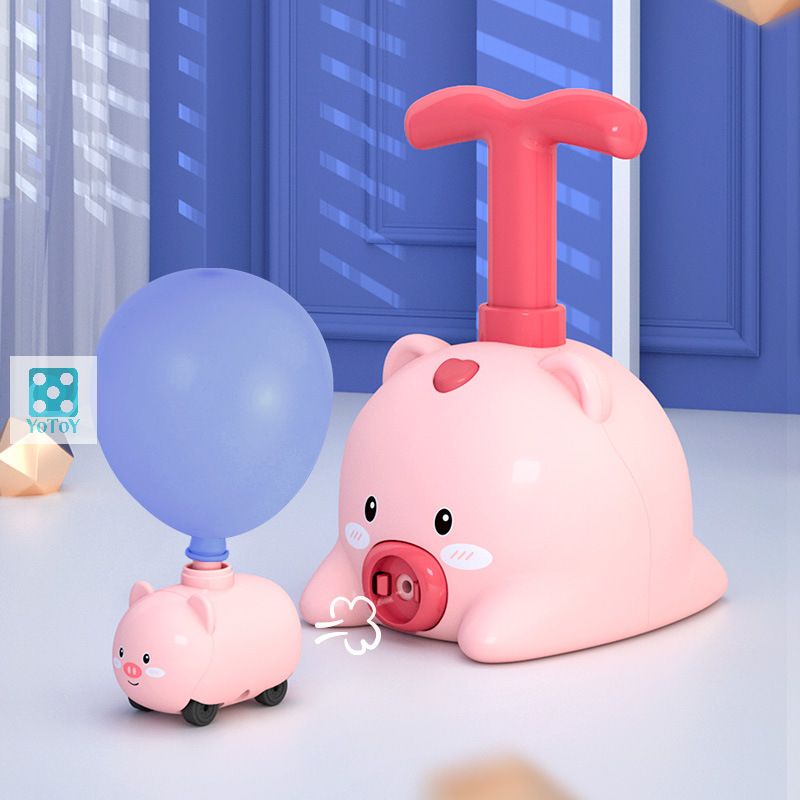 Đồ chơi bơm bóng hình thú siêu đáng yêu giúp bé tránh xa điện thoại