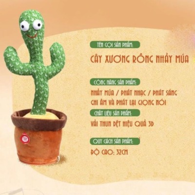 Xương rồng nhảy múa nhại tiếng