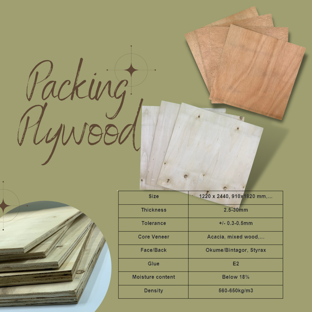 PACKING PLYWOOD E0 GLUE
