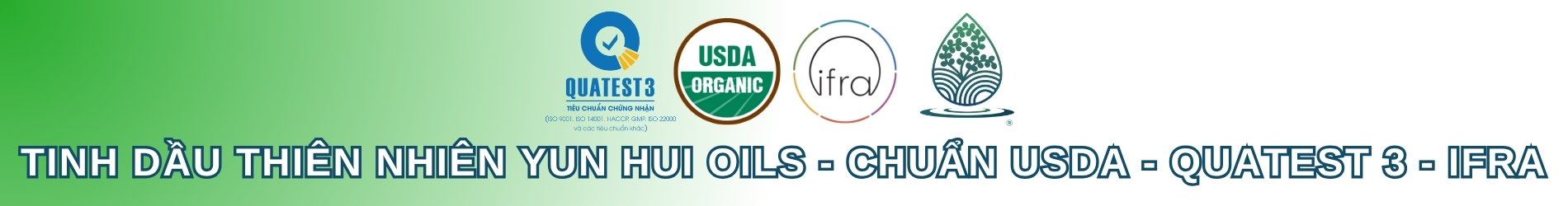 Tinh Dầu Thiên Nhiên YUN HUI OILS (Natural Oils)