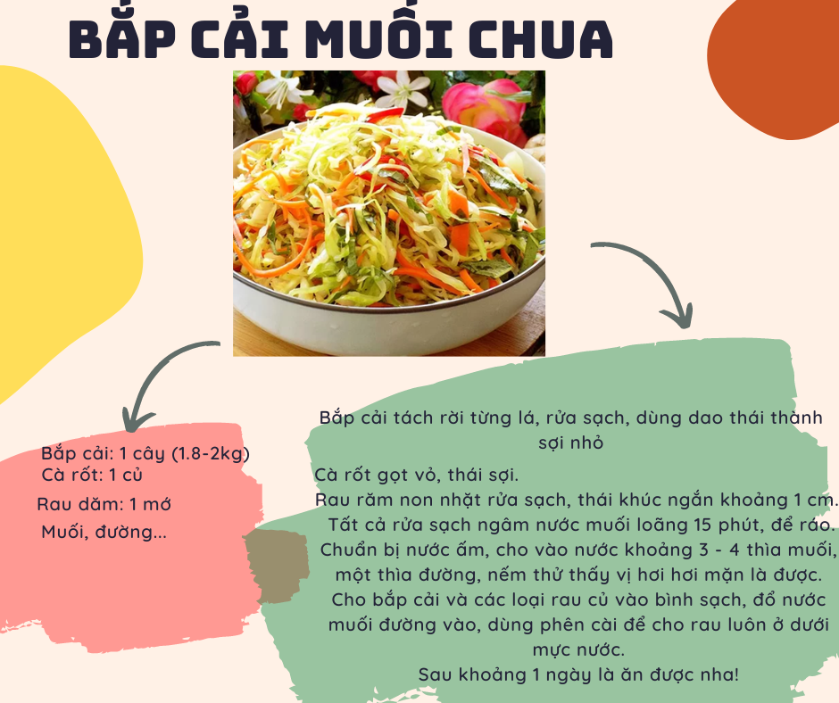 Dưa bắp cải muối