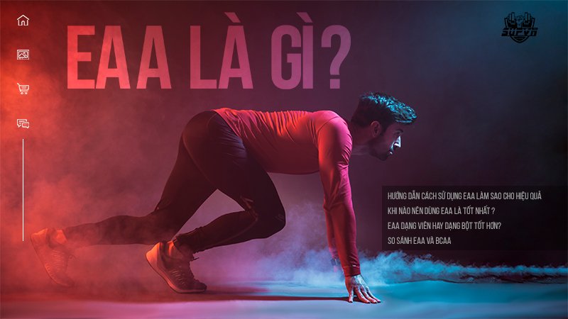 EAA là gì? Những lợi ích mang lại cho gymer