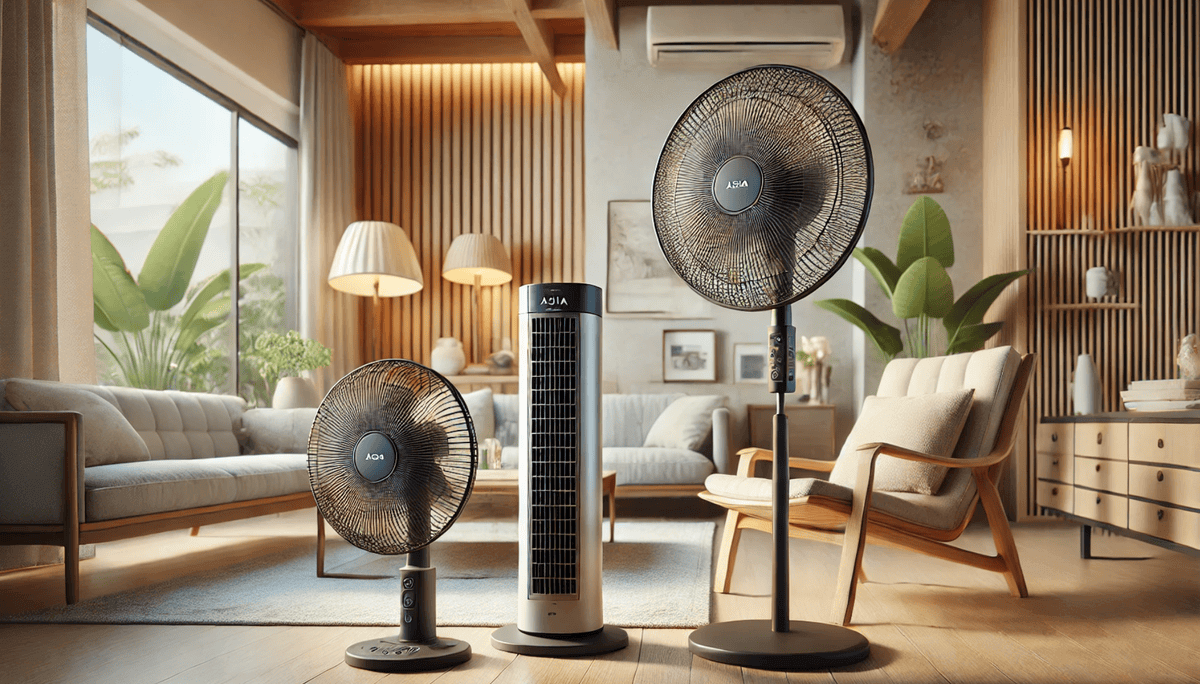 Quạt Lửng Asia & Quạt Đứng – Sự Khác Biệt & Cách Chọn Mua