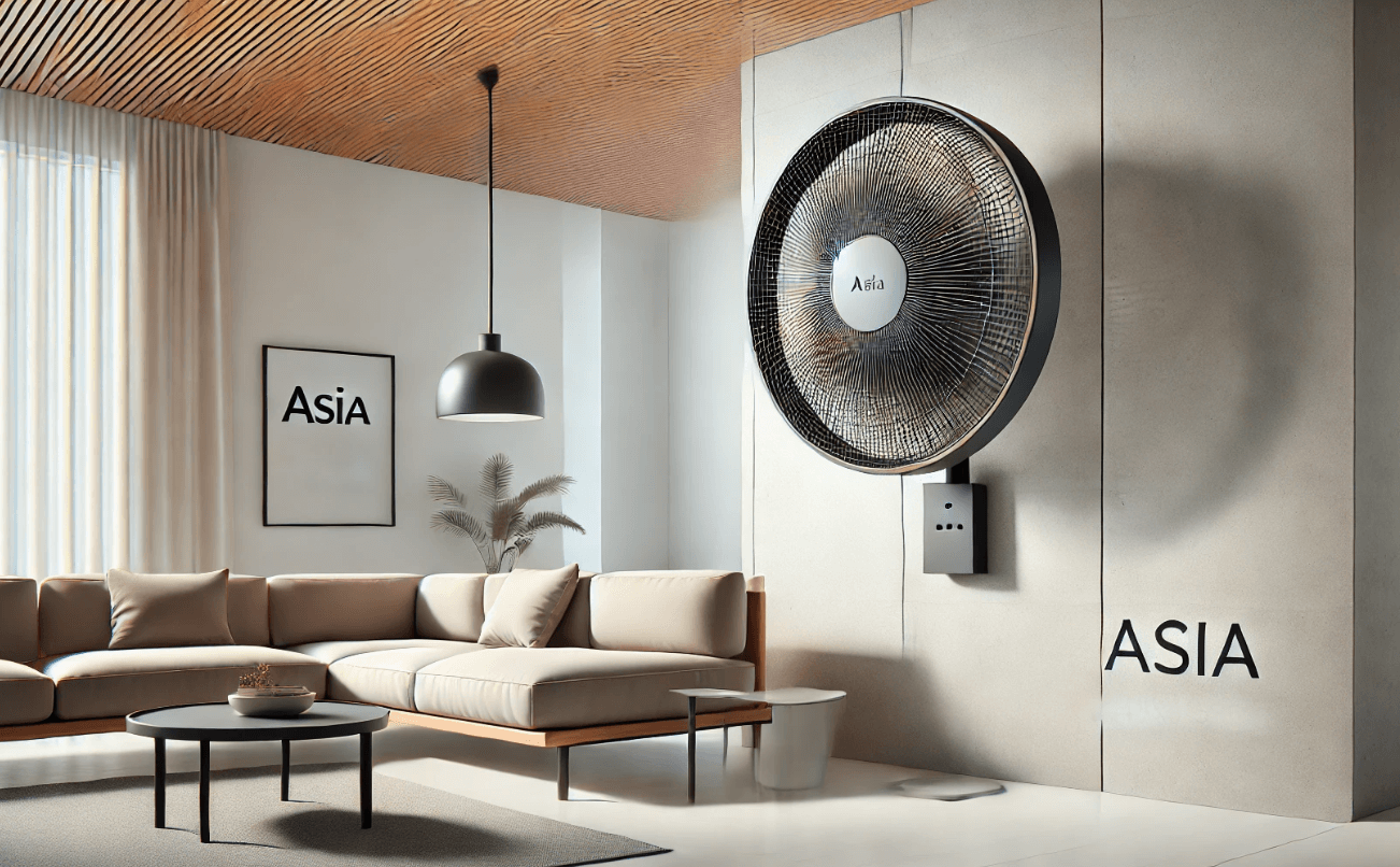 Quạt Treo Tường Asia – Siêu Anh Hùng Giải Cứu Không Gian Chật Hẹp!