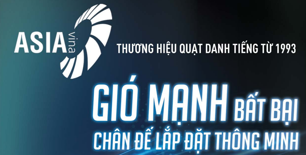 Quạt Đứng Asia - Giải Pháp Làm Mát Tối Ưu Cho Không Gian Lớn