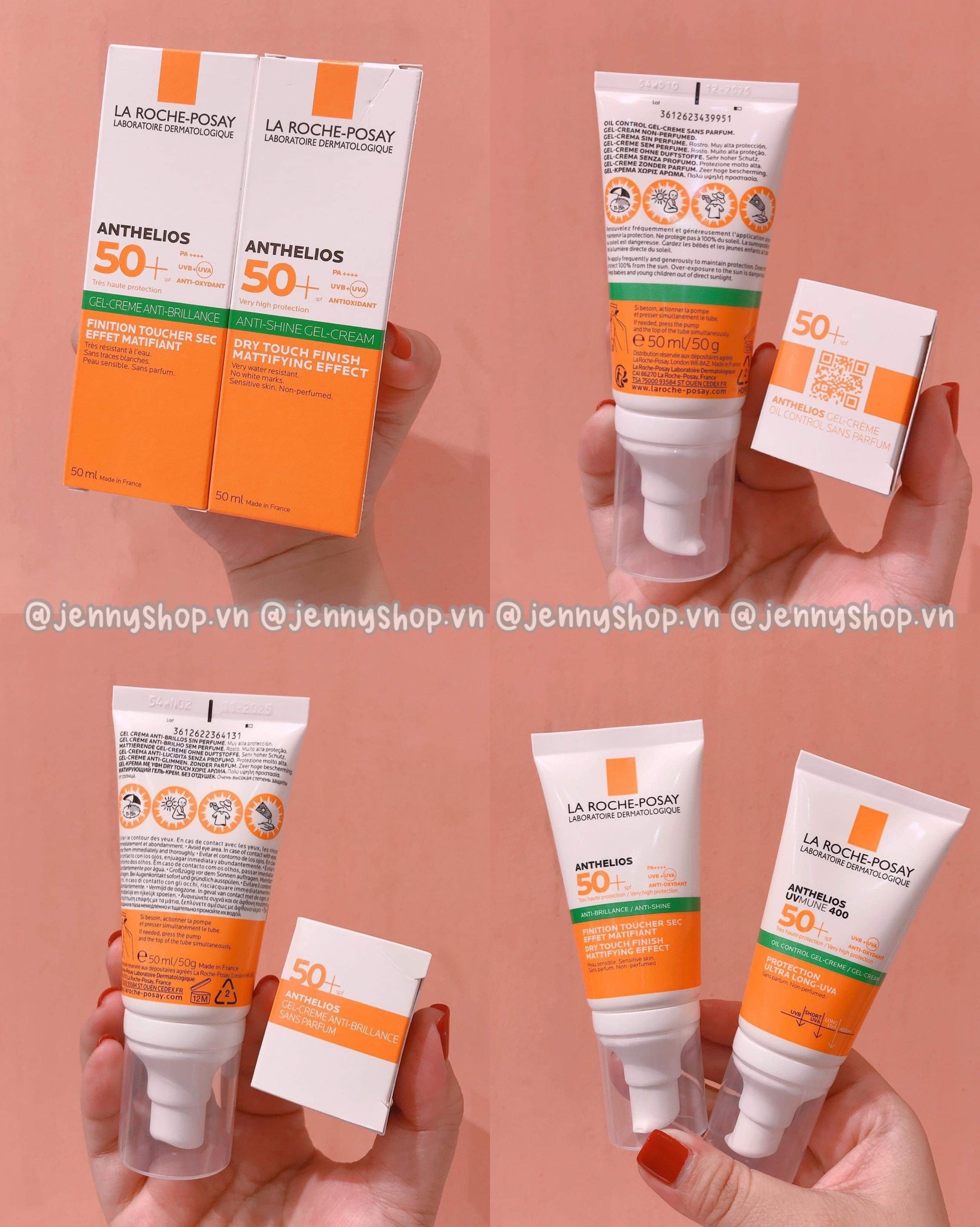 Kem Chống Nắng La Roche-Posay SPF 50+ Anthelios UV Mune 400 Gel-Creme ...