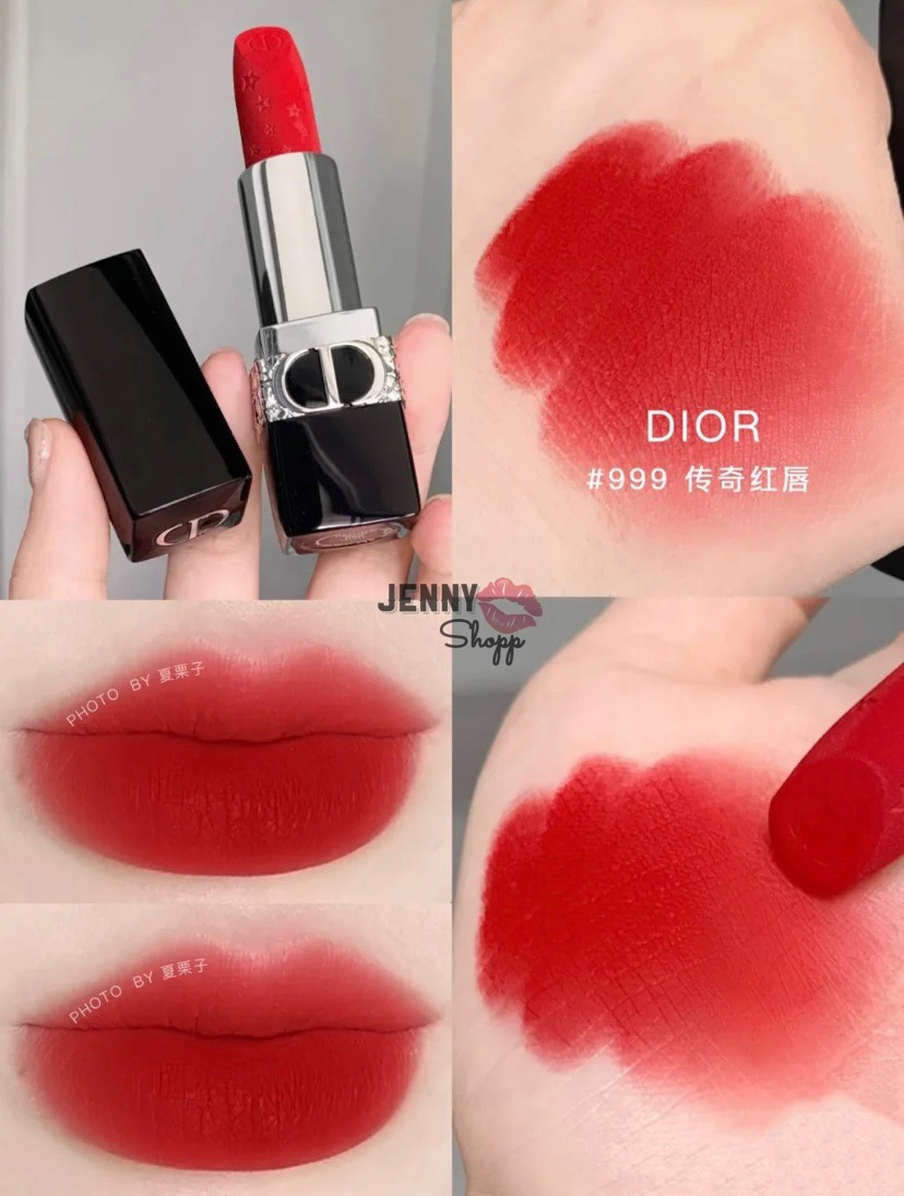 Mua Son Dior Rouge Velvet Màu 999 Màu Đỏ Tươi Mini chính hãng cao cấp Giá  tốt