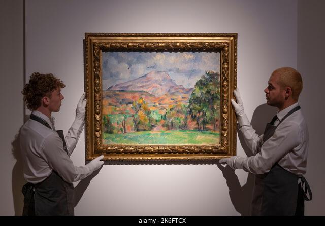 Một bức tranh phong cảnh của danh họa Cezanne thuộc sở hữu của nhà tỷ CÔNG  TY CỔ PHẦN NGHỆ THUẬT THE MUSE