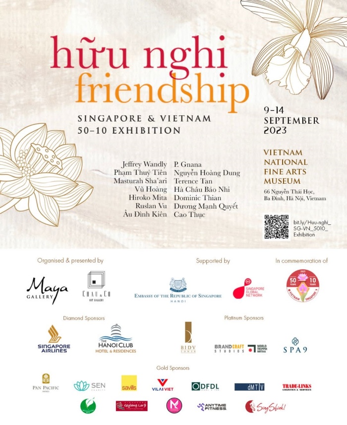 TRIỂN LÃM NGHỆ THUẬT “HỮU NGHỊ: SINGAPORE & VIETNAM 50-10