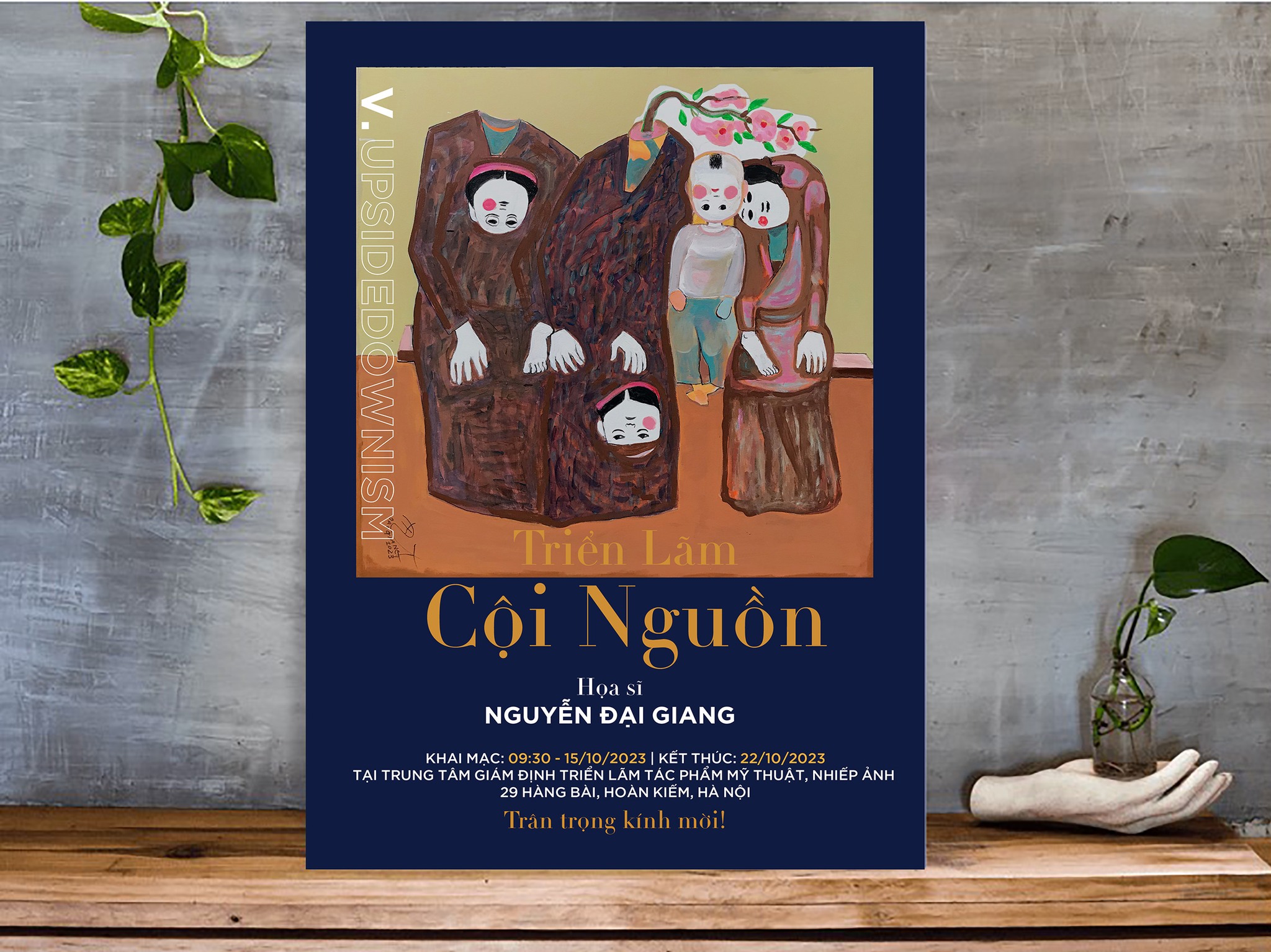 TRIỂN LÃM HỘI HỌA “CỘI NGUỒN” - HỌA SĨ NGUYỄN ĐẠI GIANG