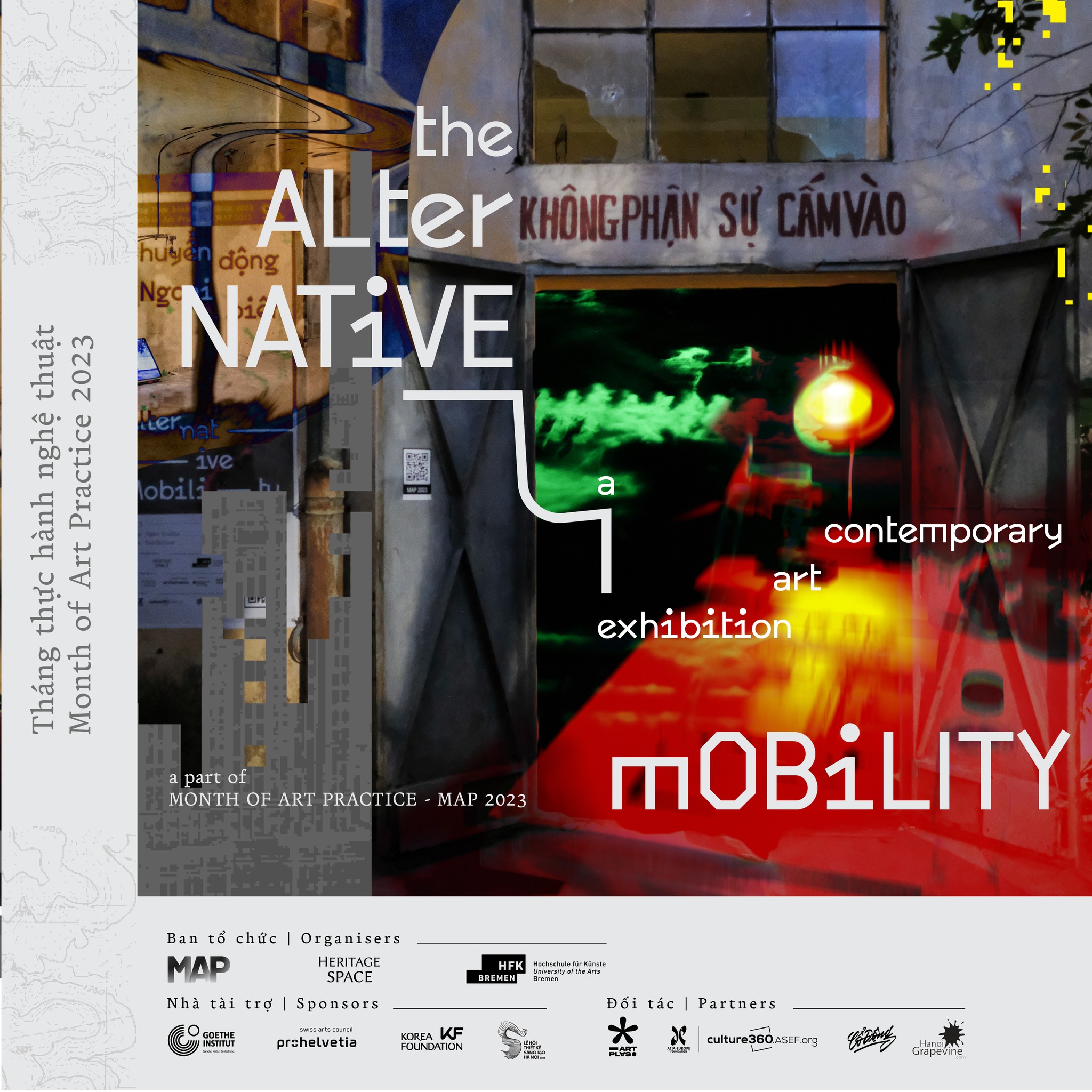 MAP 2023: TRIỂN LÃM NGHỆ THUẬT “CHUYỂN ĐỘNG NGOẠI BIÊN” - THE ALTERNATIVE MOBILITY MAP 2023: TRIỂN LÃM NGHỆ THUẬT “CHUYỂN ĐỘNG NGOẠI BIÊN” - THE ALTERNATIVE MOBILITY