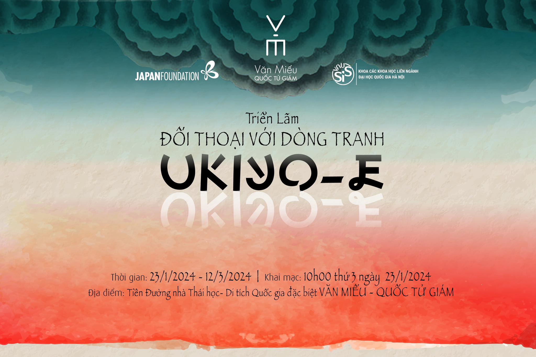 TRIỂN LÃM NGHỆ THUẬT “ĐỐI THOẠI VỚI DÒNG TRANH UKIYO-E”