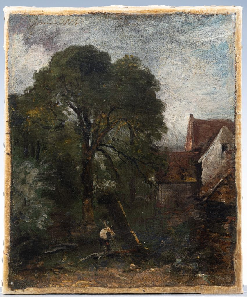 Bản phác hoạ sơn dầu của họa sĩ nổi tiếng thế kỷ 19 John Constable thu về mức giá kinh ngạc 245.000 đô la trong một cuộc đấu giá tranh